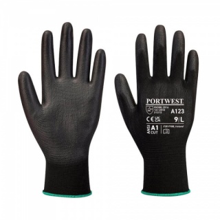 Portwest A123 - PU Palm Glove 100%  Latex Free - ( Box of 144 Pairs)